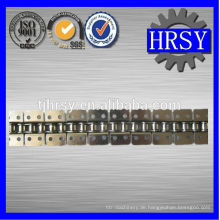 HRSY Edelstahl Rollenkette mit K2 Befestigungen professioneller Hersteller